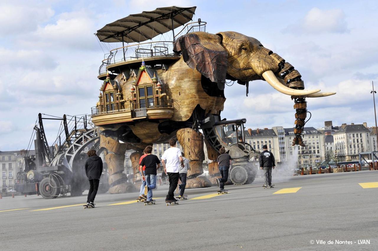 Pour Une Escapade A Nantes, Face Au Musee D'Arts Apartment Bagian luar foto